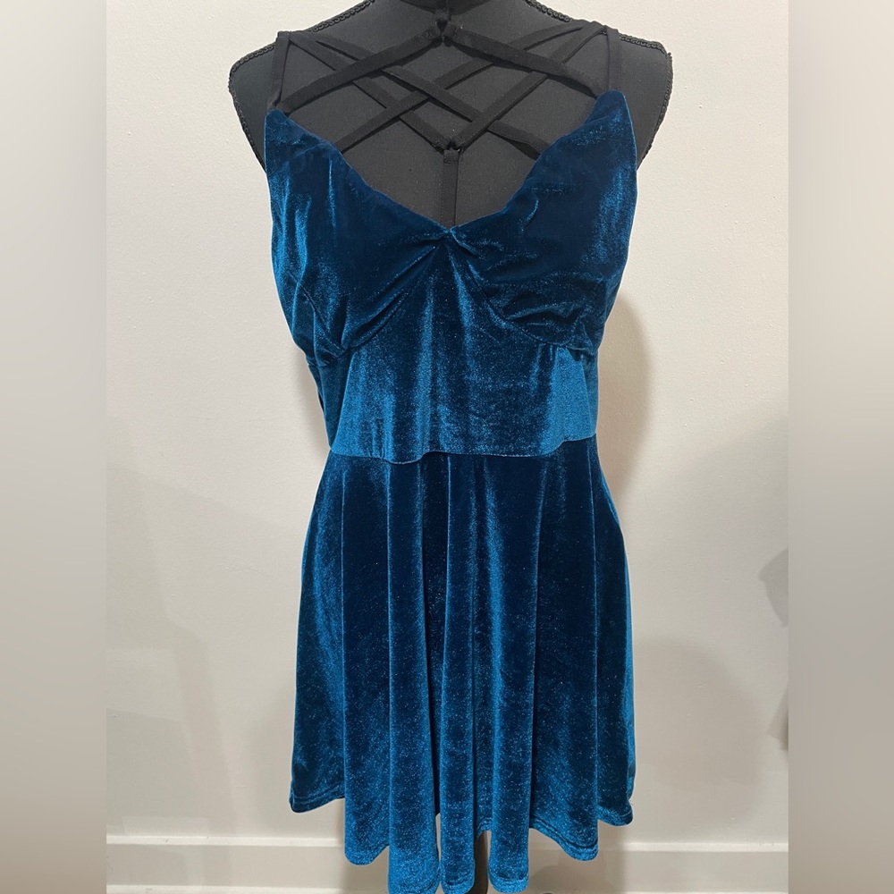 Gorgeous Blue Killstar Skater Dress!